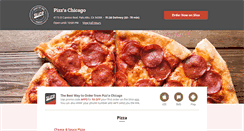 Desktop Screenshot of pizzachicagopaloalto.com